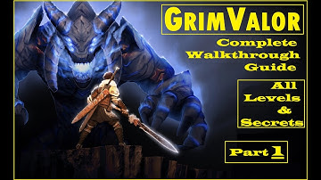 GrimValor | Gameplay Walkthrough Part 1 | Action RPG | Hack and Slash | Single Player | Offline Game