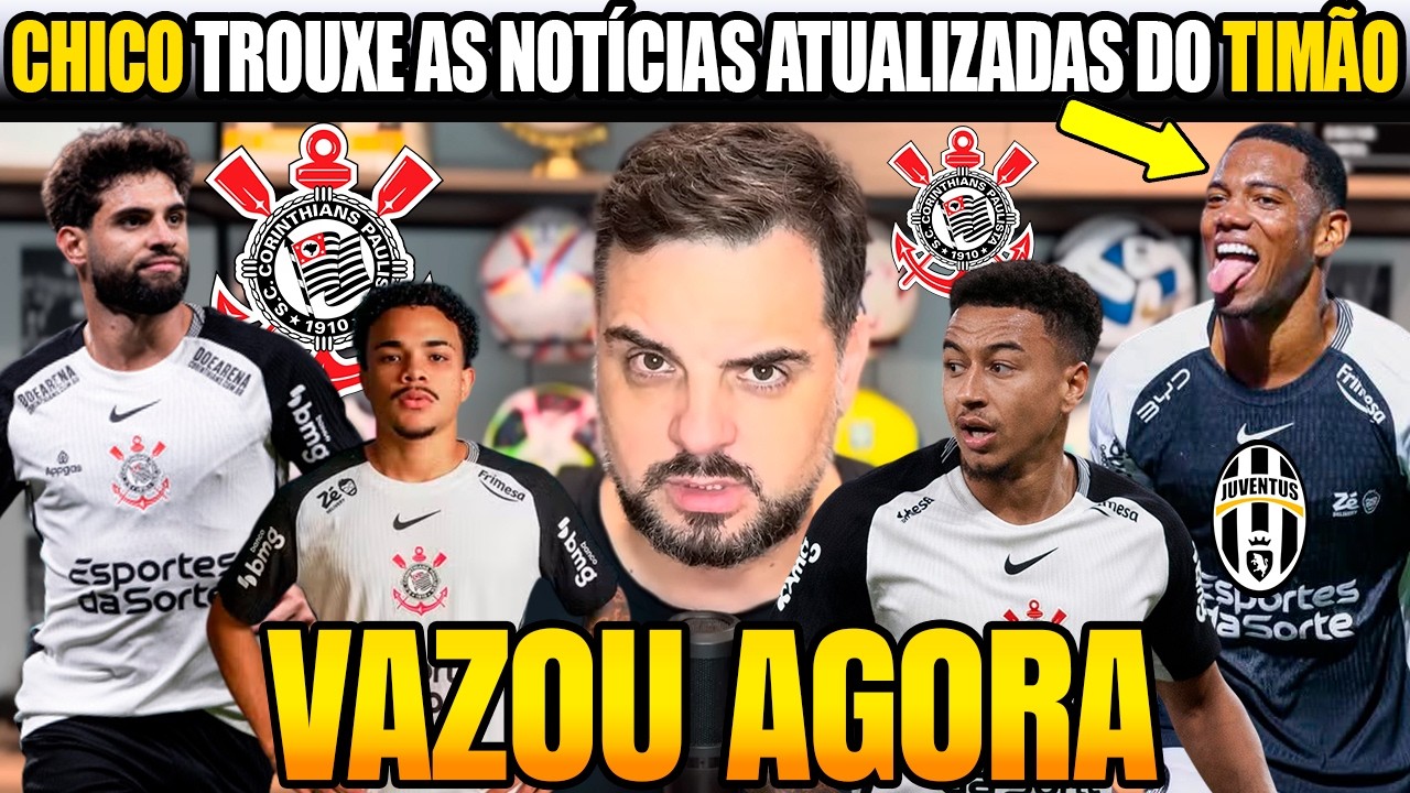 🚨CONFIRMADO NO CORINTHIANS! VENDA MILIONÁRIA CONFIRMADA!? VAZOU INFORMAÇÕES DO BASTIDORES DO TIMÃO