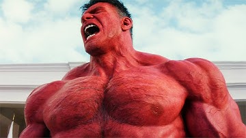 Red Hulk Transformation Scene - Captain America: Brave New World (2025) Movie Clip HD