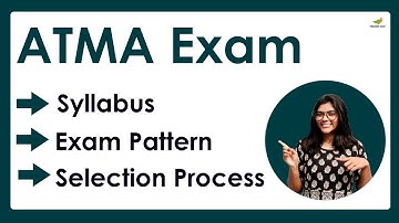 ATMA Syllabus & Exam Pattern 2022-2023