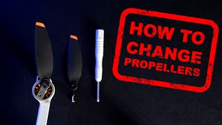 MINI 2 PROPELLER CHANGE - HOW TO (Quick and clear tutorial)