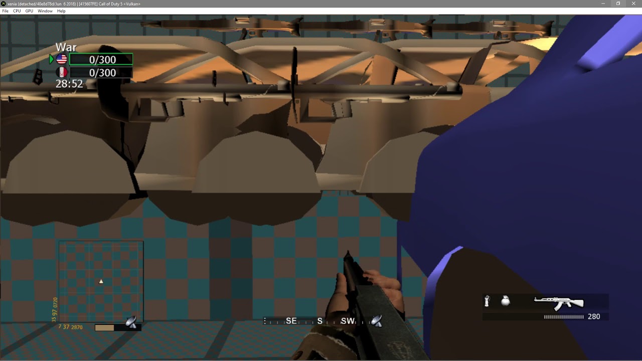 Call of duty waw alpha - Cut cod4 map mp_rooftops.