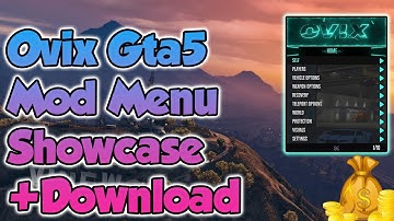 OVIX GTA5 MOD MENU + [DOWNLOAD]