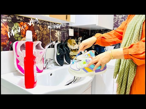 Cleaning Shoes with White Soap / Cleaning the House with Vinegar / Cleaning the Door with Vinegar thumbnail