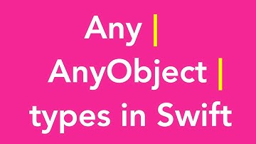 24-Any & AnyObject types | is typeCheck operator | as? as! type conversion(casting)operator| Swift