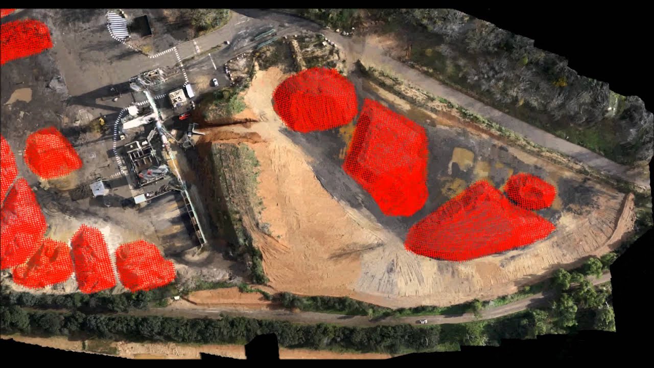 Topographie dans les carrières avec Exametrics
