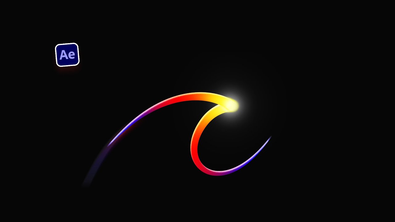 Gradient Stroke Animation In After Effects For Logo and Motion Graphics