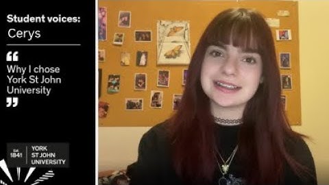 Why I chose York St John University