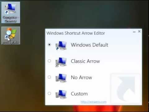 Vista Shortcut Overlay Remover 2.0 Free