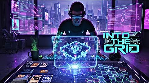 INTO THE GRID – The Ultimate Cyberpunk Hacker Game! Mind-Blowing Deckbuilder Roguelike Experience🔥🕶️