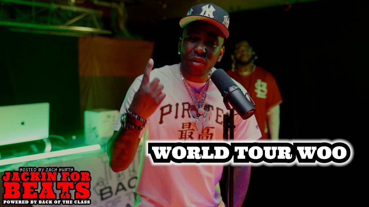 World Tour Woo Raps on 10 different beats | Jackin For Beats (Live ...