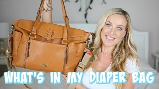 WHAT'S IN MY DIAPER BAG | NEWBORN + 03 MONTHS | Olivia Zapo