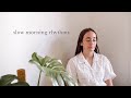 slow winter morning rhythms | minimalist morning routine