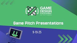 Game Pitches Part 2 - Meeting 9/19/2025
