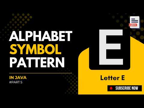 How To Print E Alphabet Shape Using Star In java (For Beginner)