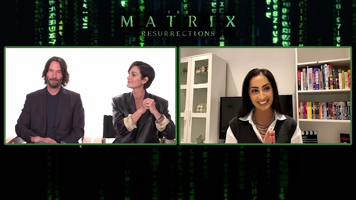 Keanu Reeves & Carrie Anne Moss Interview  | Matrix Resurrections | Latest Movie 2021 | Brit Asia Tv