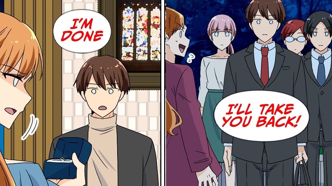 I proposed to my girlfriend but she said no, but then a year later... [Manga Dub]