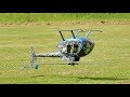 EXTREME RC FUNSCALE WITH HUGHES 500E MODEL HELICOPTER SHOW FLIGHT
