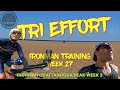 IRONMAN Training Vlog | NEW Bike Day | Peak Long Run | TRI EFFORT Week 27 🚂