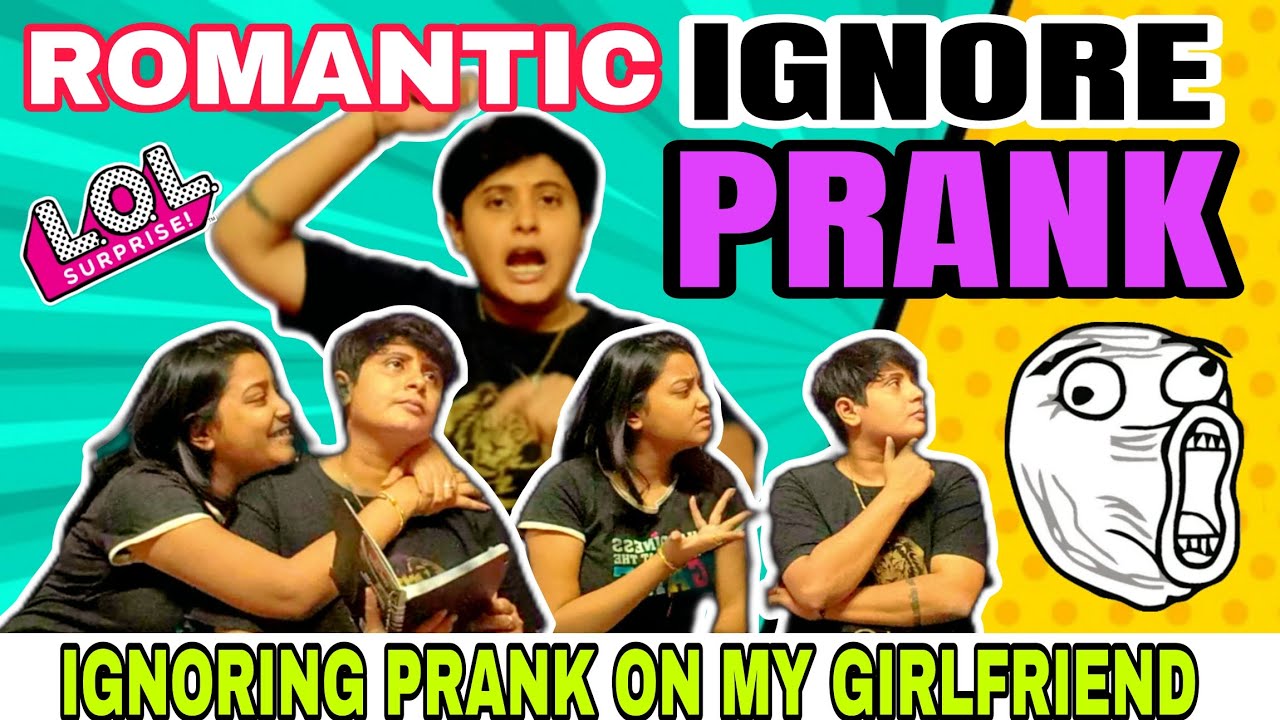 ROMANTIC IGNORE PRANK || IGNORING PRANK ON GF || “She Cried” #prankvideo