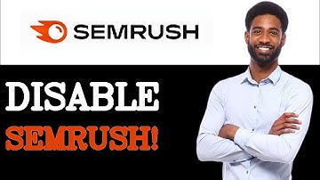 How To Disable Semrush Backlink Analytics (2025)