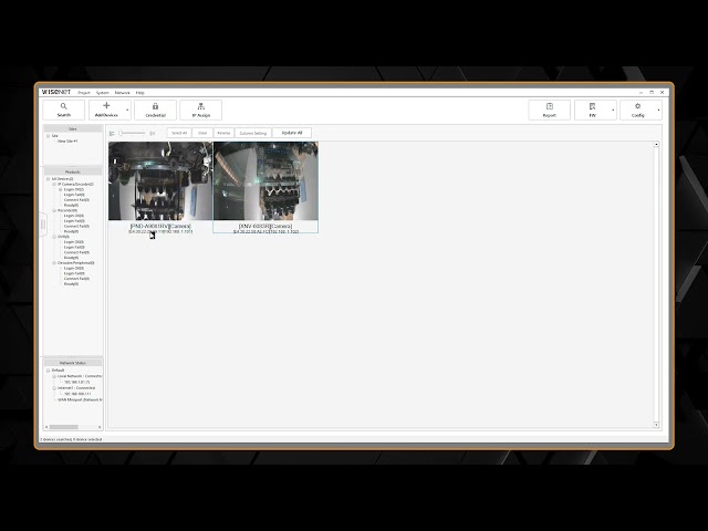 Wisenet Device Manager: Viewing The Camera Default Thumbnail