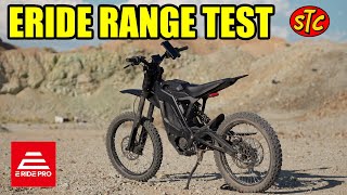 E-Ride Pro SS Real World Range Test