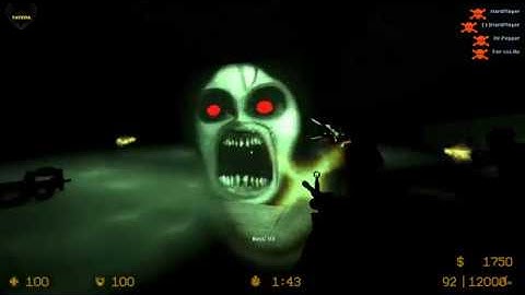 ZOMBIE ESCAPE MOD ON COUNTER-STRIKE: SOURCE, MAP: ZE_hold_em, CSS