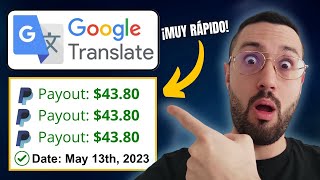 Gana +$43,80 CADA 30 Minutos DESDE Google Translate! (Cómo Ganar Dinero En Internet 2023)