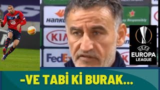 Li̇lle Tekni̇k Di̇rektöründen Burak Yilmaz Açiklamasi Lille 2-1 Sparta Prag