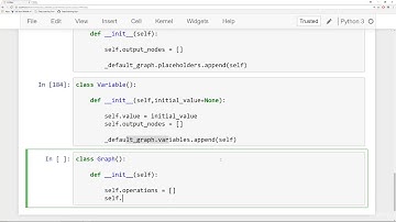Course 010: Manual Creation of Neural Network  Part Three  Placeholders and Variables.