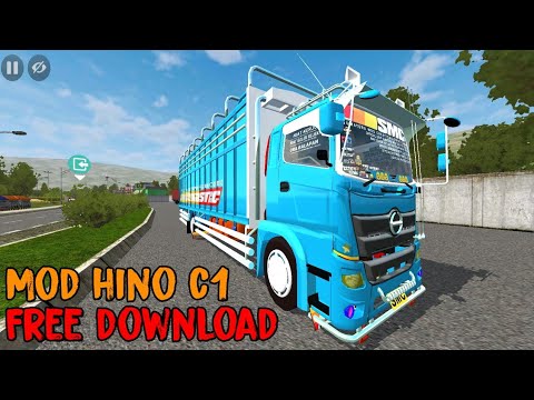 Share Mod Truk Hino C1 Dan Livery Smc Logistic Mod Bussid