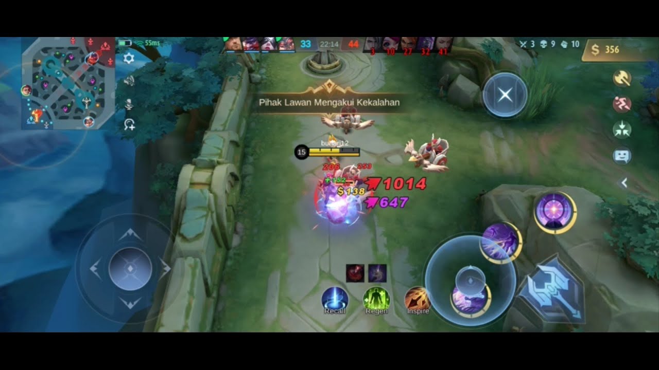 Surend Bacot di awal tapi langsung surend || mobile legend - YouTube