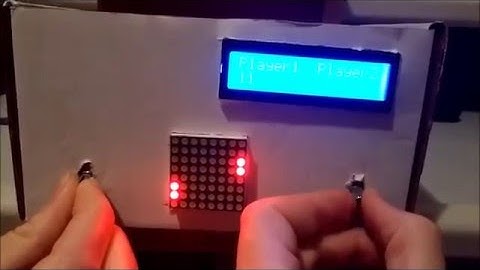 Ping Pong Game -  Arduino