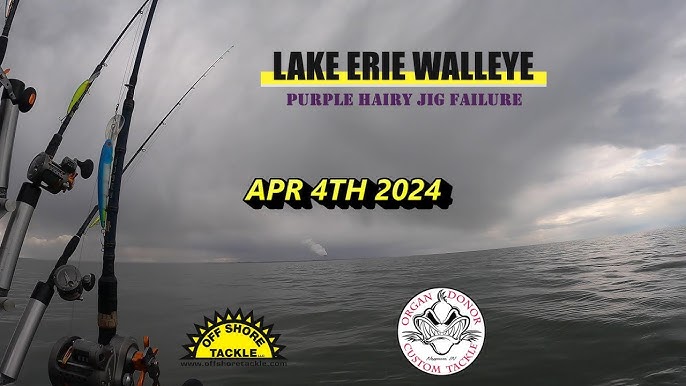 Lake Erie Jigging April 2020 - Hair Jigs and Blade Baits 