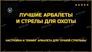 👍 ЛУЧШИЕ АРБАЛЕТЫ И СТРЕЛЫ ДЛЯ ОХОТЫ. НАСТРОЙКА И ТЮНИНГ АРБАЛЕТА ДЛЯ ТОЧНОЙ СТРЕЛЬБЫ.