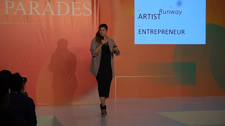 PRESENTATION OF KATHY MARINO AT THE GLOBAL FASHION...