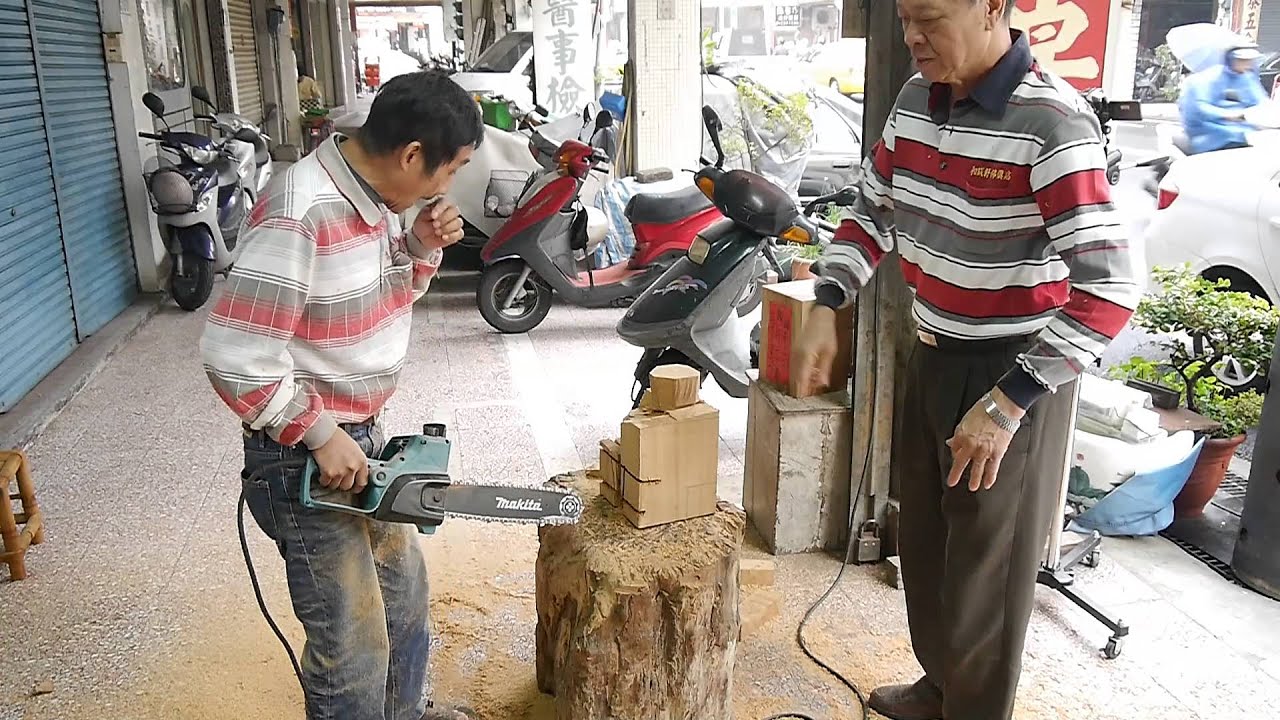2016/01/11臺南永康魏家鄭府二千歲和福德正神金身打粗胚_大好年