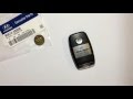 Замена батарейки  Smart Key Kia