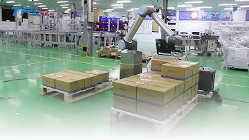 Robot bốc xếp hàng hóa - Giải pháp từ TPA