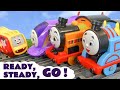 Toy Train Racing Challenge with Thomas Trains in the Sodor Cup