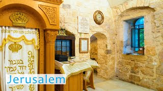 JERUSALEM. Mount Zion. From the Tomb of King David to the Zion Gate