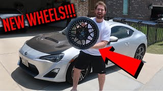 I FINALLY GOT CUSTOM WHEELS FOR THE WIDEBODY FRS!!!