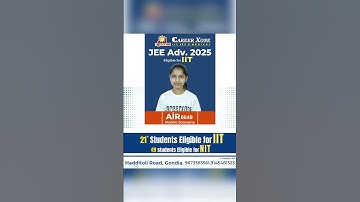 🚀 Selection mtlb = Career Xone  ✅ 21+ eligible for IIT ✅ 49 eligible for NIT✅ Sabse zyada selections