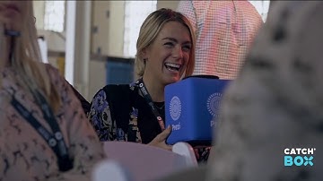 Como envolver o público com o microfone jogável: o Catchbox