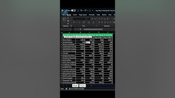 Get Specific Column Data From One Sheet To Another 😮 #shorts