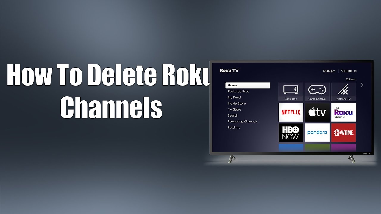 How To Delete Roku Channels YouTube