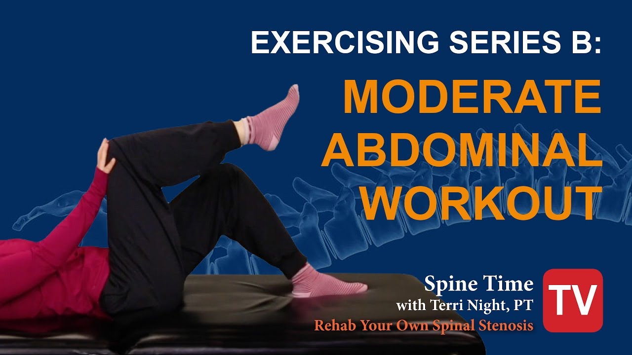 Exercising Series B - for Lumbar Spinal Stenosis - YouTube