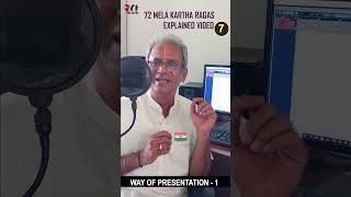 Basic Swaras to 72 Ragas: Chakram System Revealed | ராகங்கள் சுழல் ரகசியம் #CarnaticBasic #Shorts