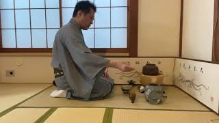 点前シリーズ10　風炉運び点前　濃茶女点前